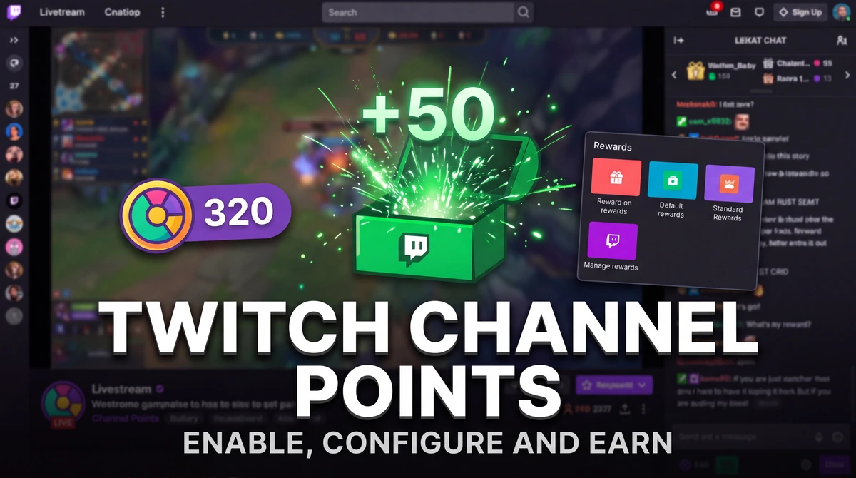 Twitch Channel Points: How to Enable, Set Up & Earn Points